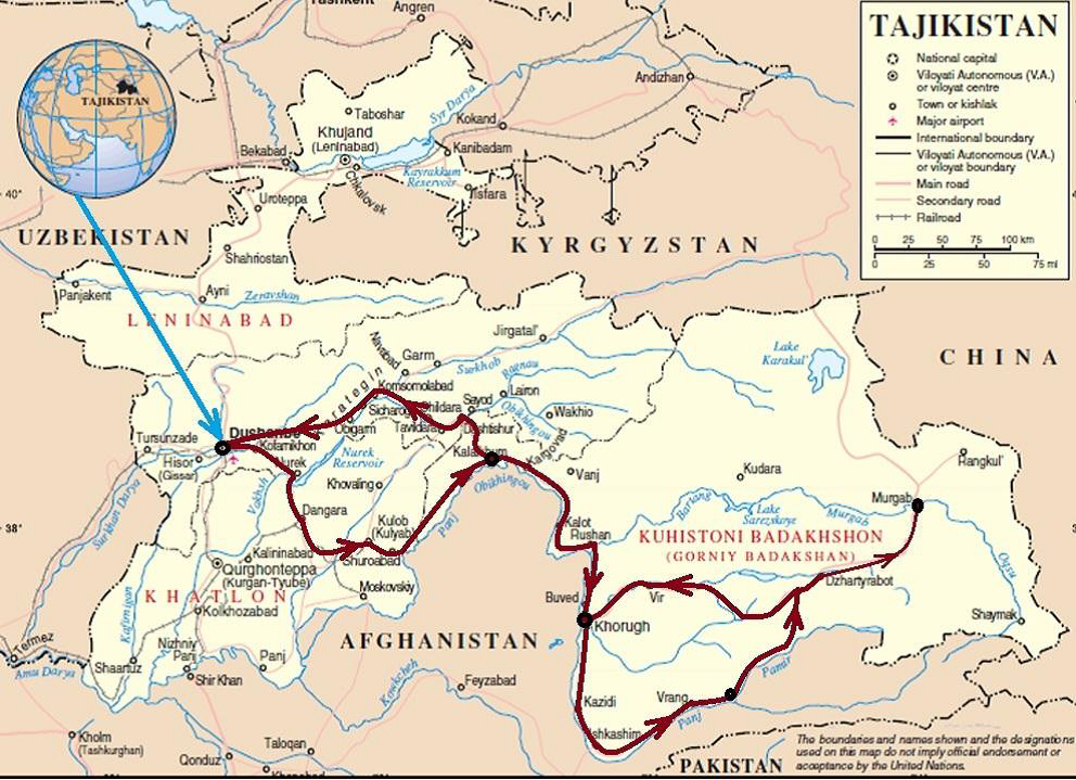 Где находится сарезское озеро - Азимут Тур